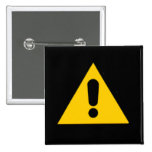 Nouveauté de signe de précaution pin's avec agrafe