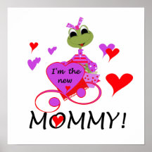 Nouveaux cadeaux de maman de grenouille posters