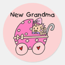 Nouveaux T-shirts et cadeaux de grand-maman de béb Autocollants