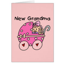 Nouveaux T-shirts et cadeaux de grand-maman de béb Cartes De Vœux