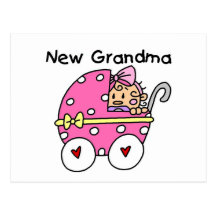 Nouveaux T-shirts et cadeaux de grand-maman de béb Carte Postale