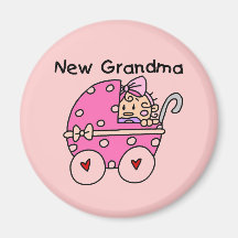 Nouveaux T-shirts et cadeaux de grand-maman de béb Aimants