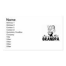 Nouveaux T-shirts et cadeaux de sourire de grand-p Carte De Visite