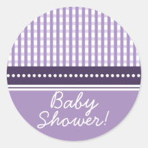 Nouvel autocollant de baby shower du bébé | de gui