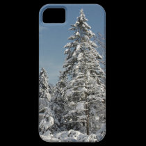 NOUVEL iphone 5 arbres pittoresques d'hiver coques case-mate