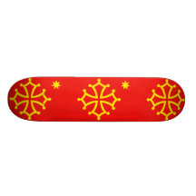 Nouvel Occitania (avec l'étoile), France Plateaux De Skateboards