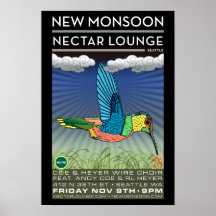 Nouvelle affiche 2012 de Seattle WA de salon de ne
