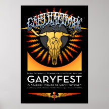 Nouvelle affiche de mousson de GaryFest 2012
