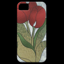 NOUVELLE couverture de tulipes en verre iphone5 so coques case-mate