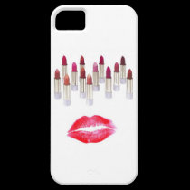 NOUVELLE couverture du rouge à lèvres iphone5 coques case-mate