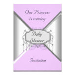 NOUVELLE invitation d'argent de rose de partie de 