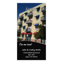 Nouvelle maison ! Changement d'adresse des cartes  Cartes De Vœux Avec Photo