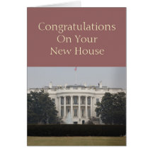 Nouvelle maison - félicitations sur votre nouvelle cartes de vœux