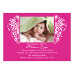 Nouvelle naissance Annoucement de bébé de Flourish Invitations Personnalisées