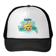 Nouvelles années d'amusement casquette de camionneur