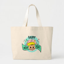 Nouvelles années d'amusement sacs fourre-tout