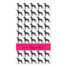 Nouvelles cartes de dogue modèle de carte de visite