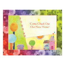 Nouvelles invitations à la maison de partie de vil
