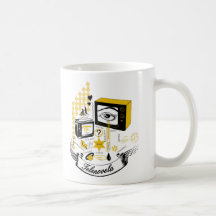 Novela télé- tasse à café