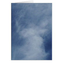Nuage d'ange cartes de vœux