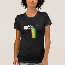 Nuage d'arc-en-ciel t-shirt