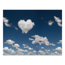 Nuage en forme de coeur bristols
