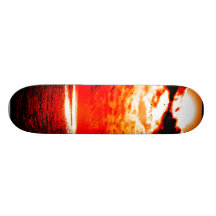 Nuages rouges skateboards cutomisables