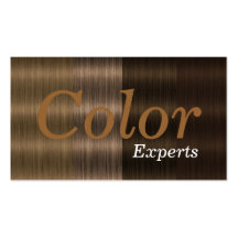 Nuances des cartes de visite de salon de couleur d cartes de visite professionnelles