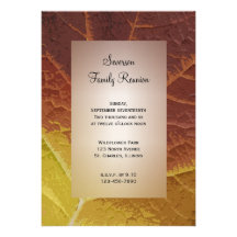 Nuances d'invitation de la Réunion de famille d'au