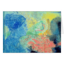 Nuances du sommeil (en pastel sur le papier cartes de vœux
