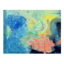 Nuances du sommeil (en pastel sur le papier cartes postales