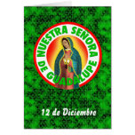 Nuestra Señora De Guadalupe Carte De Vœux