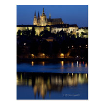 Nuit à Prague, République Tchèque Cartes Postales