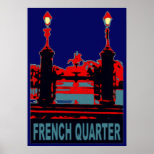 Nuit carrée de Jackson Poster