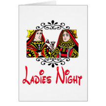 Nuit de dames carte de vœux