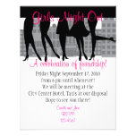 Nuit de filles invitations personnalisables