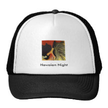 Nuit de Hawaian Casquettes De Camionneur
