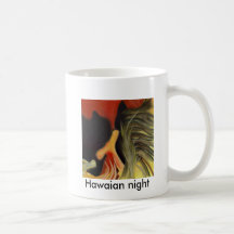 Nuit de Hawaian Mug À Café