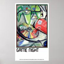 NUIT de JEU par Annika Poster