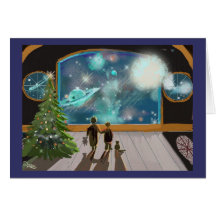 Nuit de Noël Carte De Vœux