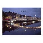 Nuit de pont de l'Irlande Dublin (St.K) Cartes Postales