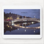 Nuit de pont de l'Irlande Dublin (St.K) Tapis De Souris