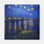 Nuit étoilée au-dessus de l'aimant du Rhône
