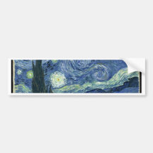Nuit étoilée de Van Gogh Autocollant Pour Voiture