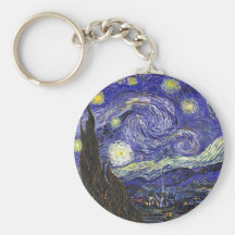 Nuit étoilée de Van Gogh Porte-clés