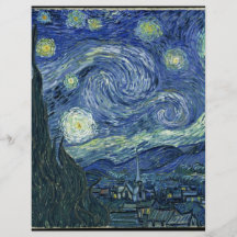 Nuit étoilée de Van Gogh Prospectus En Couleur