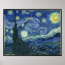 Nuit étoilée Van Gogh : Copies de Van Gogh Posters