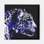 Nuit Jaguar Magnets Pour Réfrigérateur