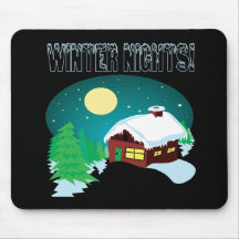 Nuits 2 d'hiver tapis de souris