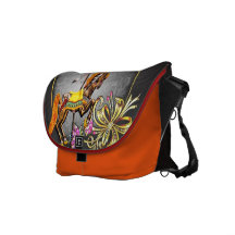 Nuits de carrousel - sac messenger besaces